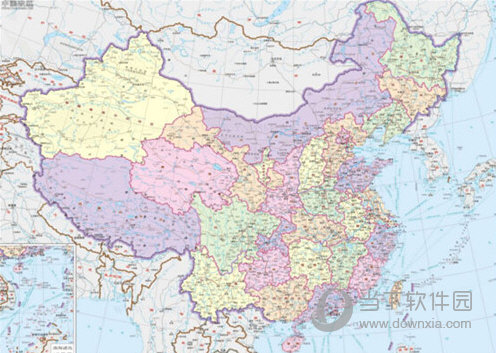 中国地图高清版可放大免费下载