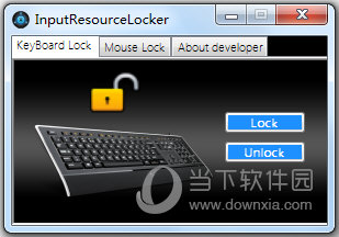 Input Resource Locker(键盘锁定和解锁工具)