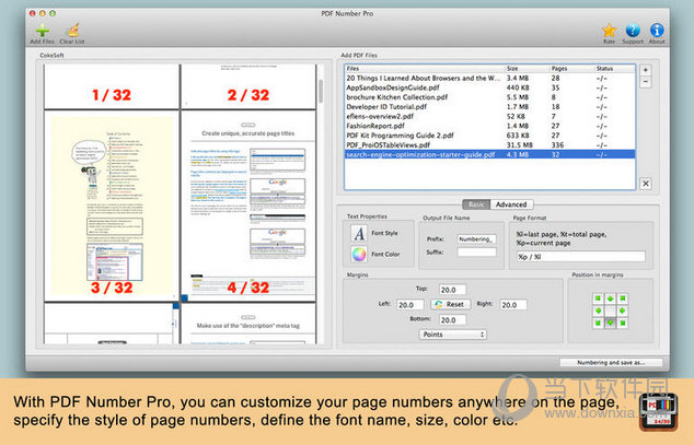 PDF Number Pro MAC版