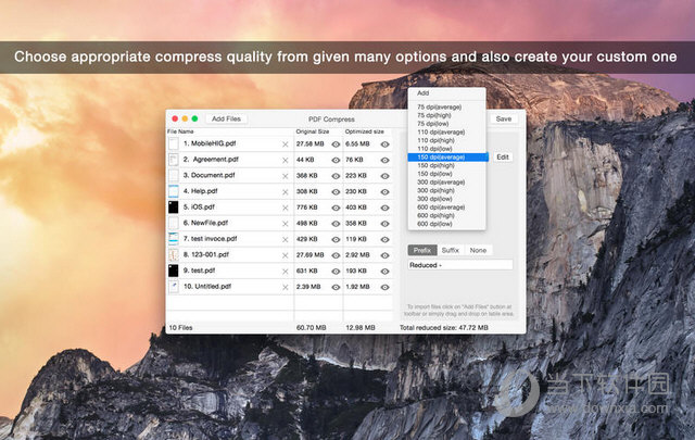 PDF Compress MAC版