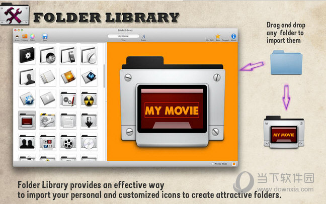 Folder Library Pro MAC版