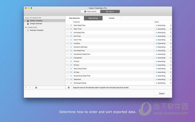 Export Calendars Pro For  Mac版