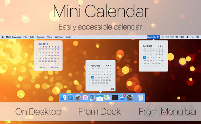 Mini Calendar Mac版