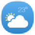 深蓝桌面天气软件 V2.0 官方版