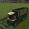 模拟农场17大型全自动割草收割机MOD V1.0 绿色免费版
