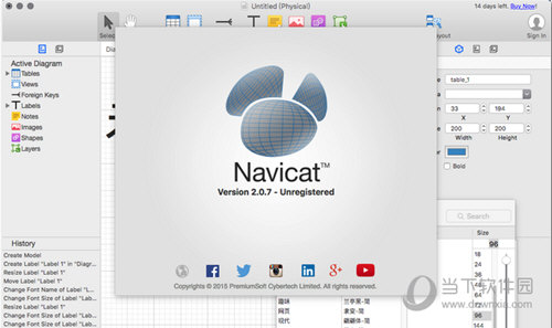 Navicat Data Modeler Mac版