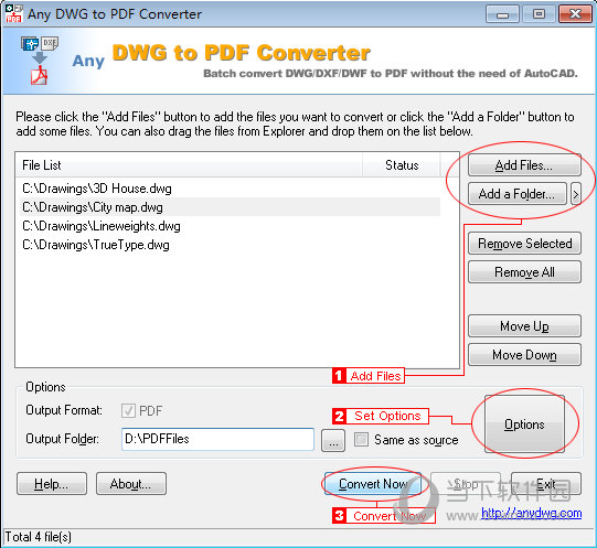 Any DWG to PDF Converter