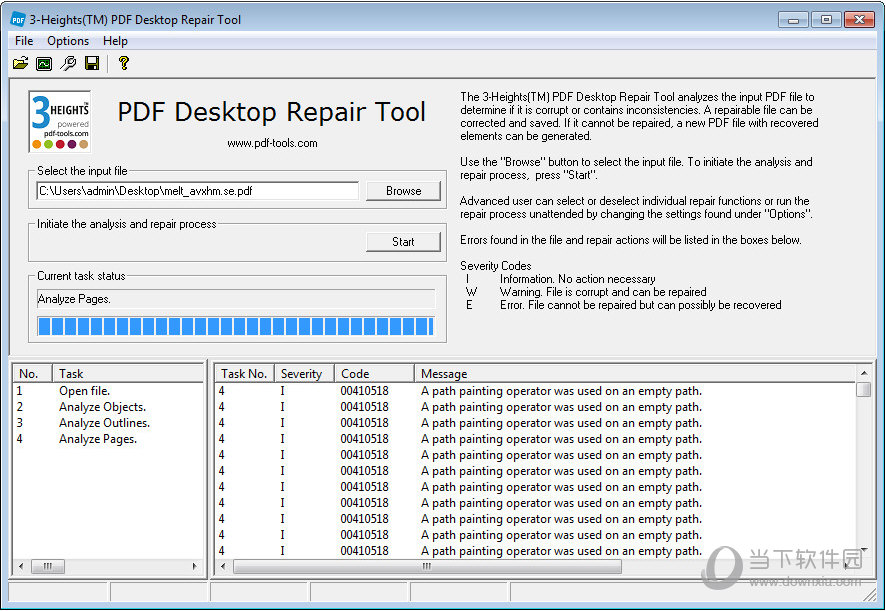 PDF Desktop Repair Tool
