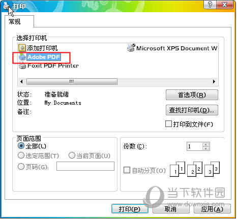 Adobe PDF Printer