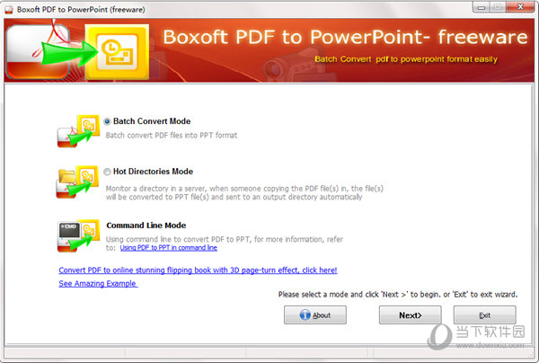Boxoft PDF to PowerPoint