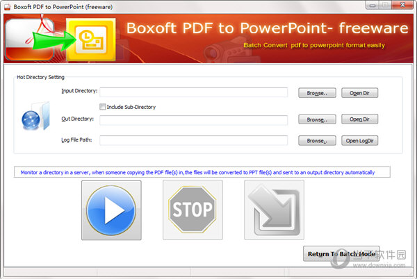 Boxoft PDF to PowerPoint