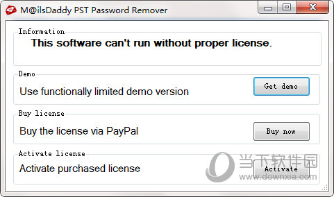 MailsDaddy PST Password Remover