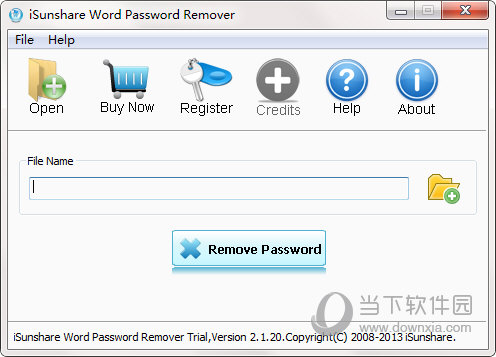 iSunshare Word Password Remover