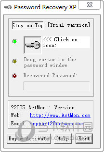 ActMon Password Recovery XP