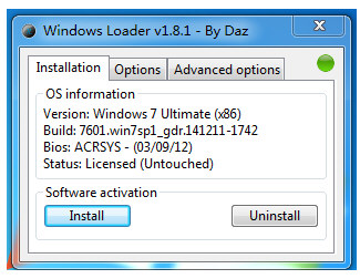 Windows Loader激活工具怎么用