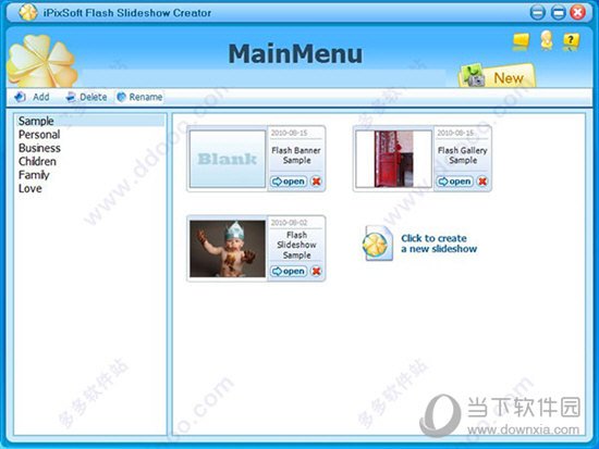 iPixSoft Flash Slideshow Creator