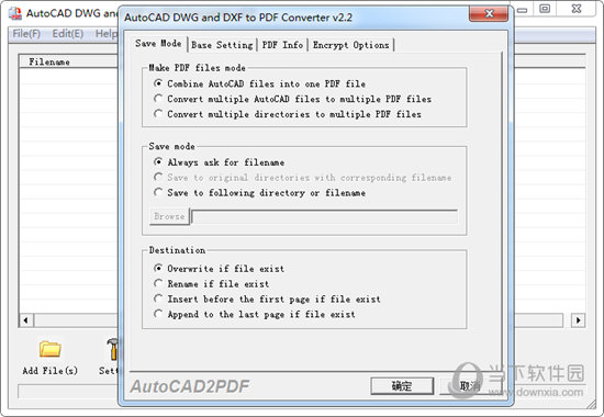AutoCAD DWG and DXF to PDF Converter