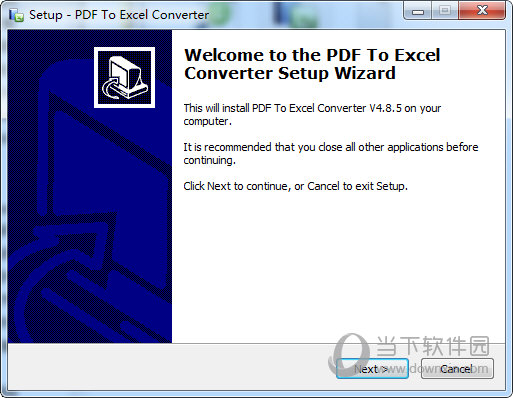PDF To Excel Converter破解版