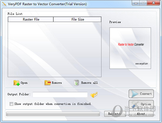 VeryPDF Raster to Vector Converter