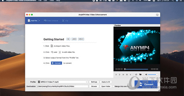 AnyMP4 Video Enhancement Mac版