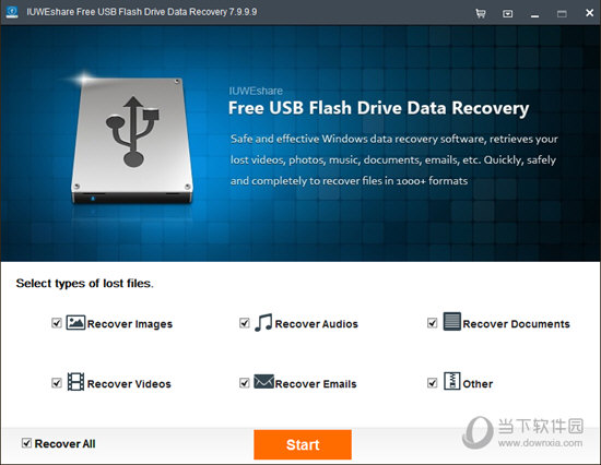 IUWEshare Free USB Flash Drive Data Recovery
