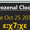 Dozenal Clock(桌面十二进制时钟小工具) V1.2 绿色免费版