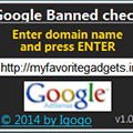 Google Banned check(Google adsense检测) V1.1 绿色免费版