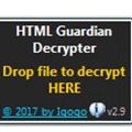 HTML Guardian Decrypter(网页Guardian加密破解工具) V2.9 绿色免费版