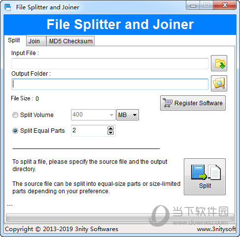 File Splitter and Joiner
