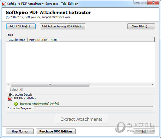 SoftSpire pdf Attachment Extractor