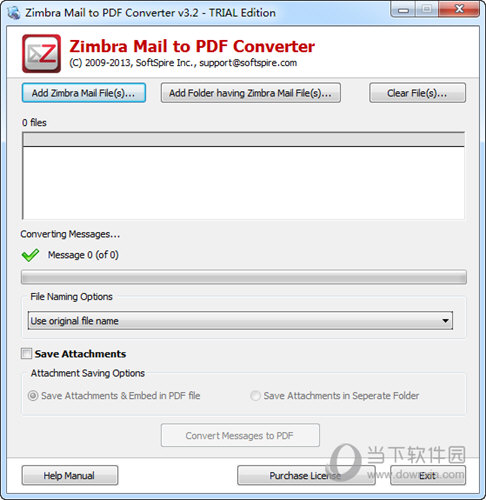 Zimbra Mail to PDF Converter