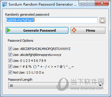 Sordum Random Password Generator