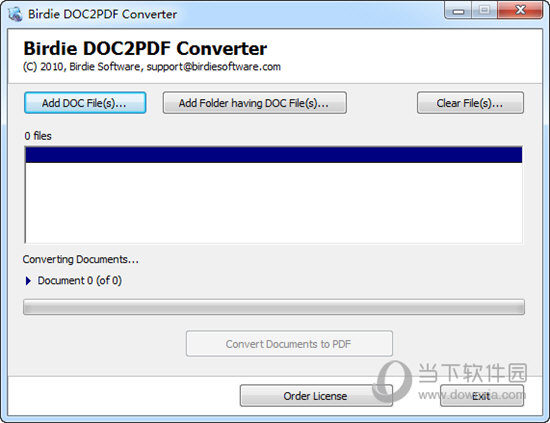 Birdie DOC to PDF Converter
