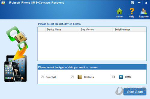 iPubsoft iPhone SMS Contacts Recovery