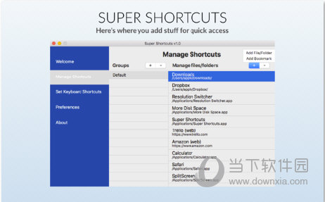 Super Shortcuts