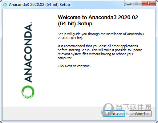 Anaconda2020下载