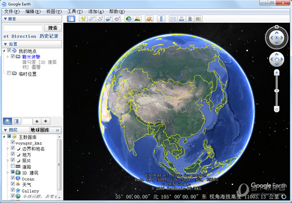 谷歌地图高清卫星地图2020中文版下载