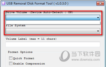 USB Removal Disk Format Tool
