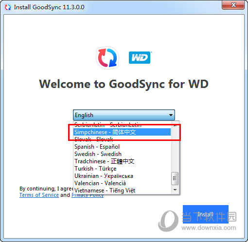 GoodSync for WD