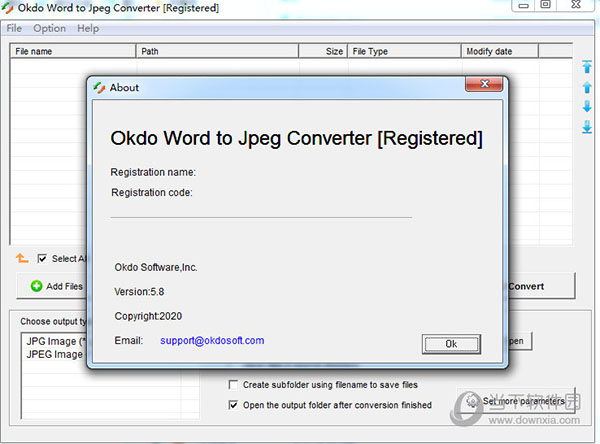 Okdo Word to Jpeg Converter