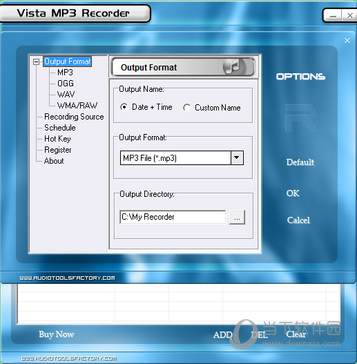 Vista MP3 Recorder