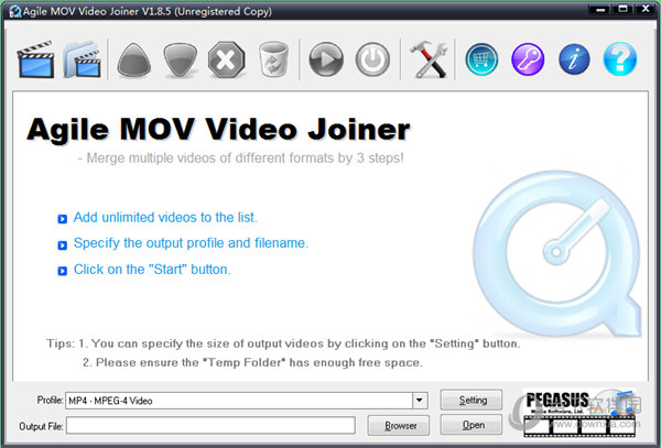 Agile MOV Video Joiner