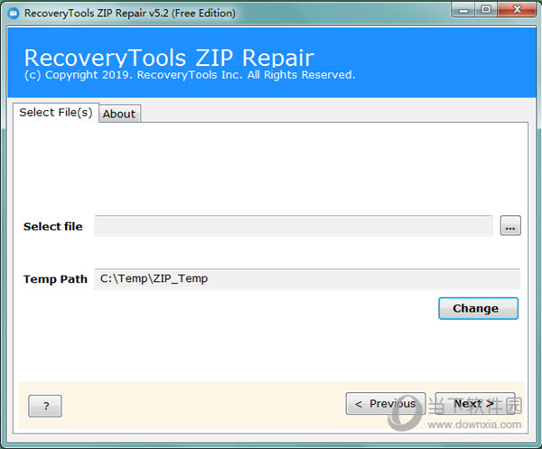 RecoveryTools ZIP Repair