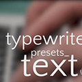 Typewriter Text Presets(AE光标打字效果预设) +5 免费版