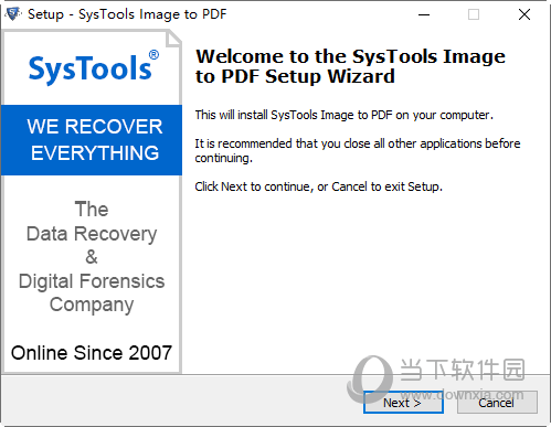 SysTools Image to PDF