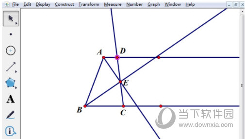 几何画板如何从结论出发画几何图形