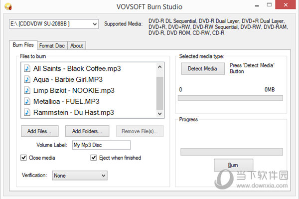 VOVSOFT Burn Studio