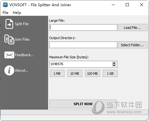 VovSoft File Splitter and Joiner
