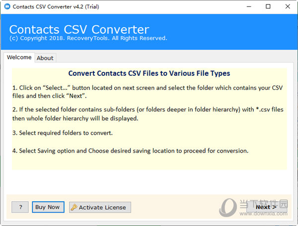 Contacts CSV Converter