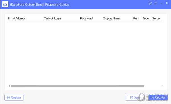 iSunshare Outlook Email Password Genius